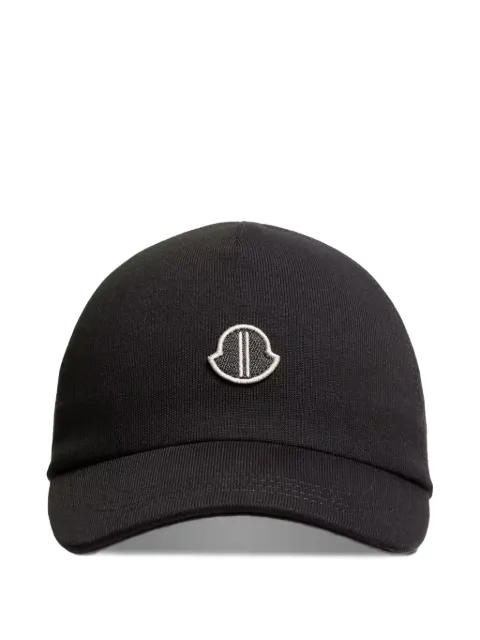 Moncler + Rick Owens logo-appliqué baseball cap