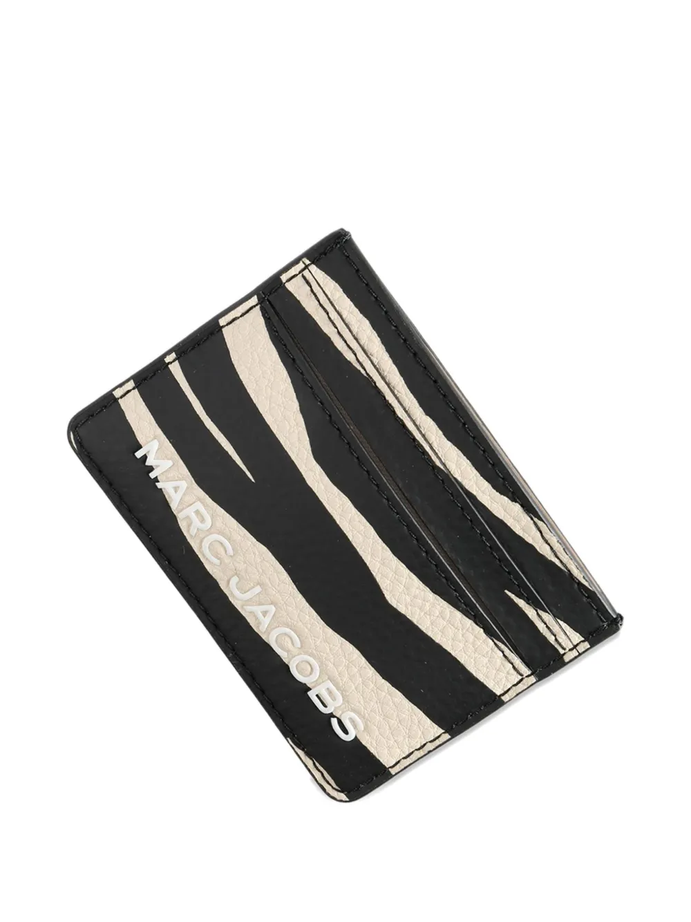 Marc Jacobs zebra-print cardholder - Nero