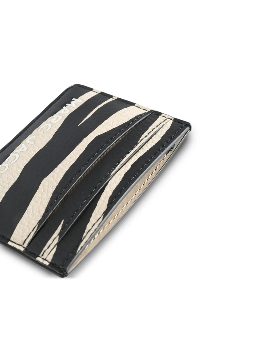  Marc Jacobs Zebra-print Cardholder - Black 