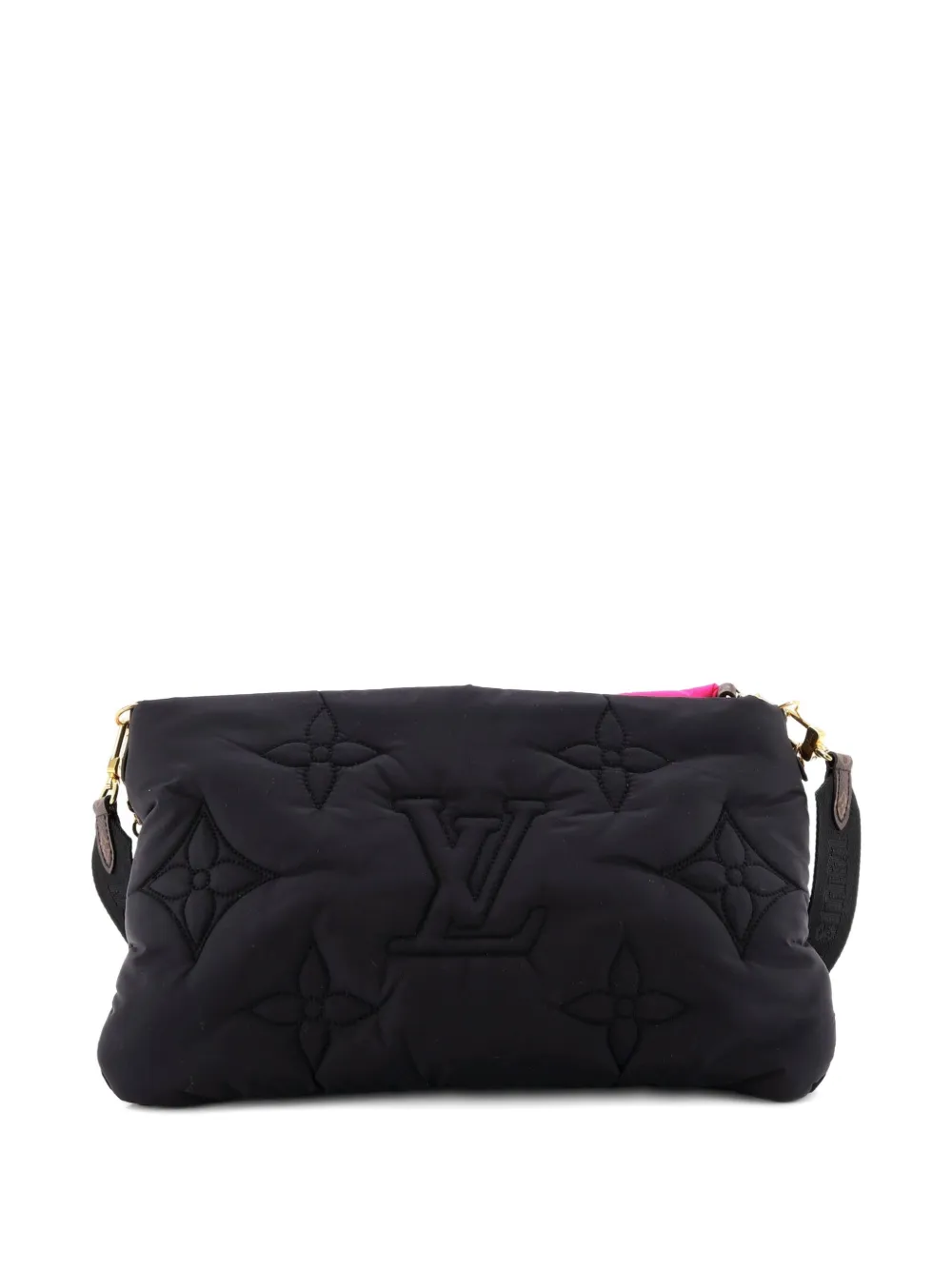 Louis Vuitton Pre-Owned Maxi Multi Pochette Accessoires Monogram Quilted Econyl Nylon crossbody bag - Nero