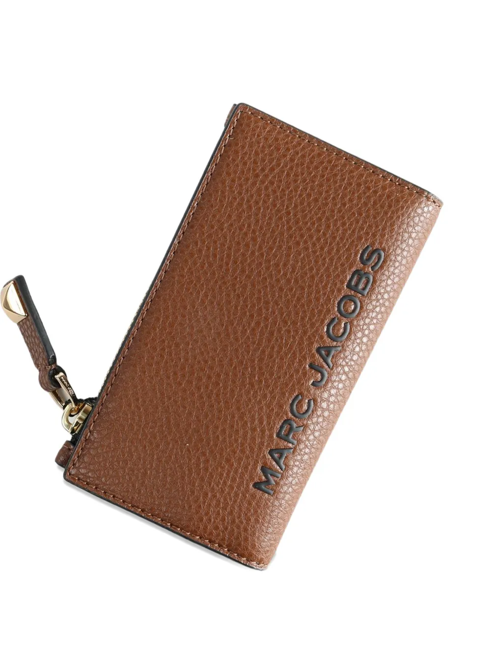 Marc Jacobs Zip-fastening Leather Wallet In Brown
