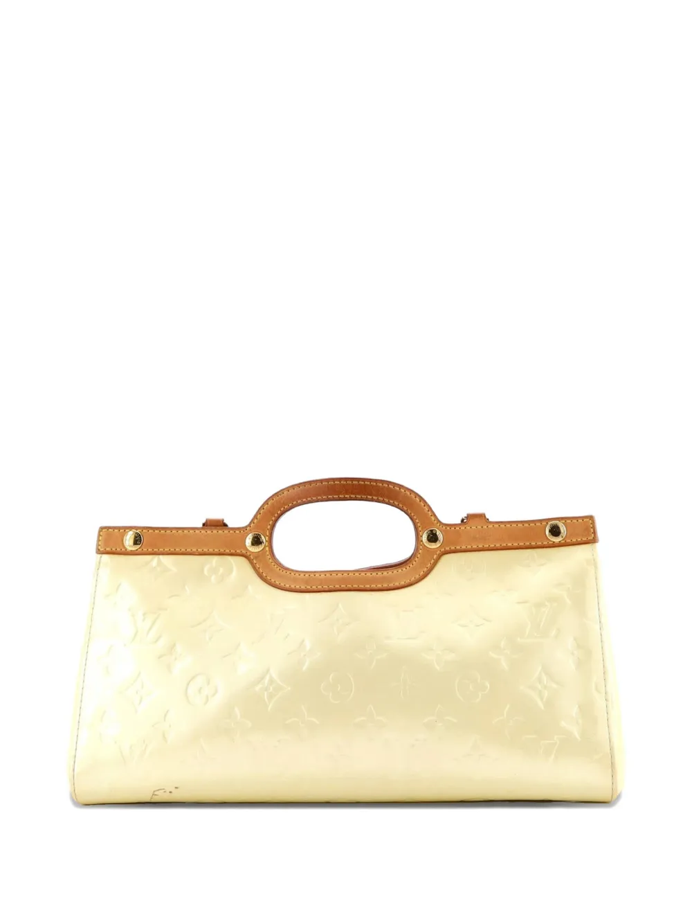 Louis Vuitton Pre-Owned Roxbury Drive Handbag Monogram Vernis satchel - Giallo