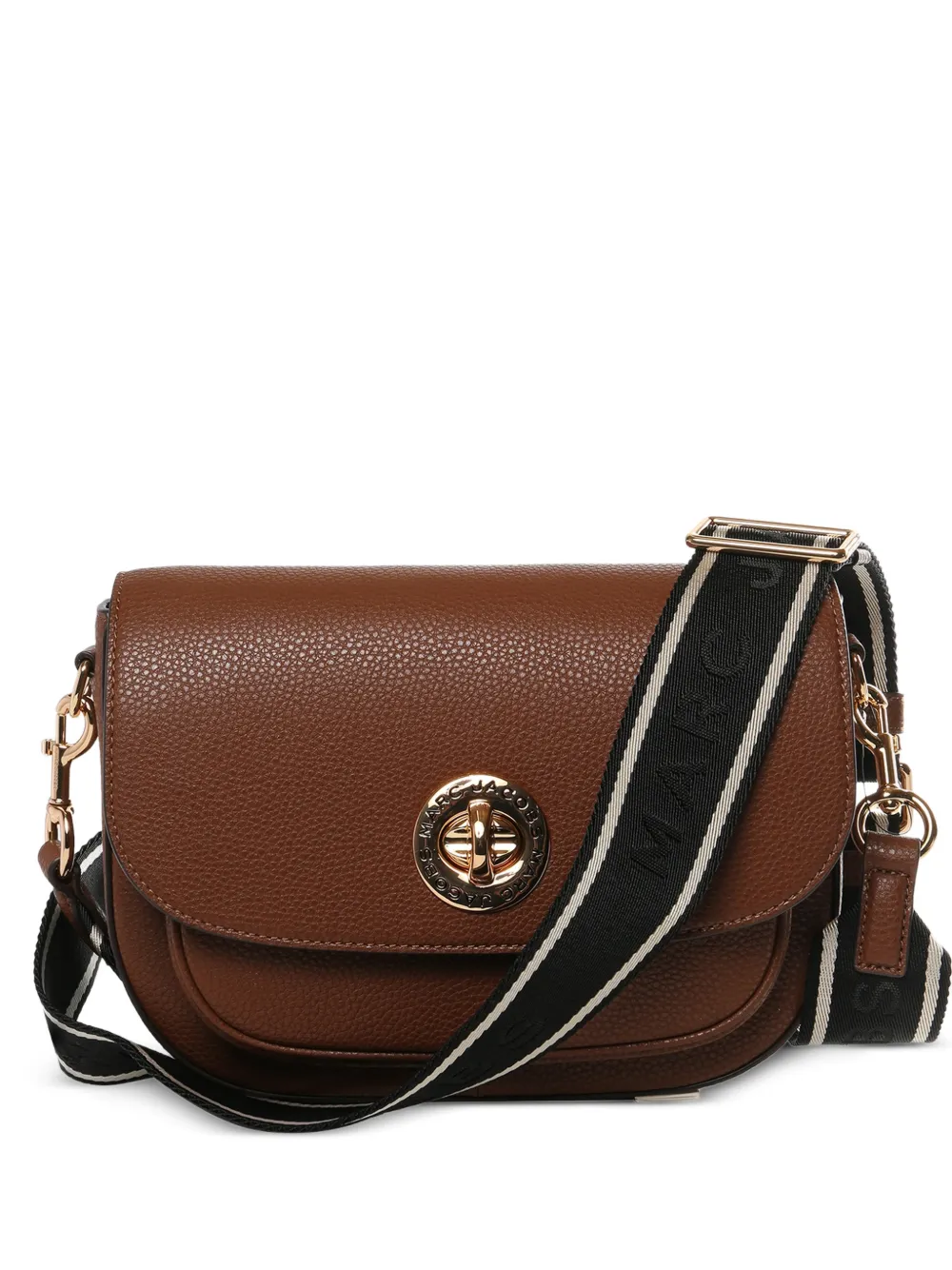 Marc Jacobs turn-lock fastening shoulder bag - Marrone