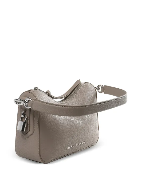 Marc Jacobs padlock-embellishment Leather Shoulder Bag | Neutrals