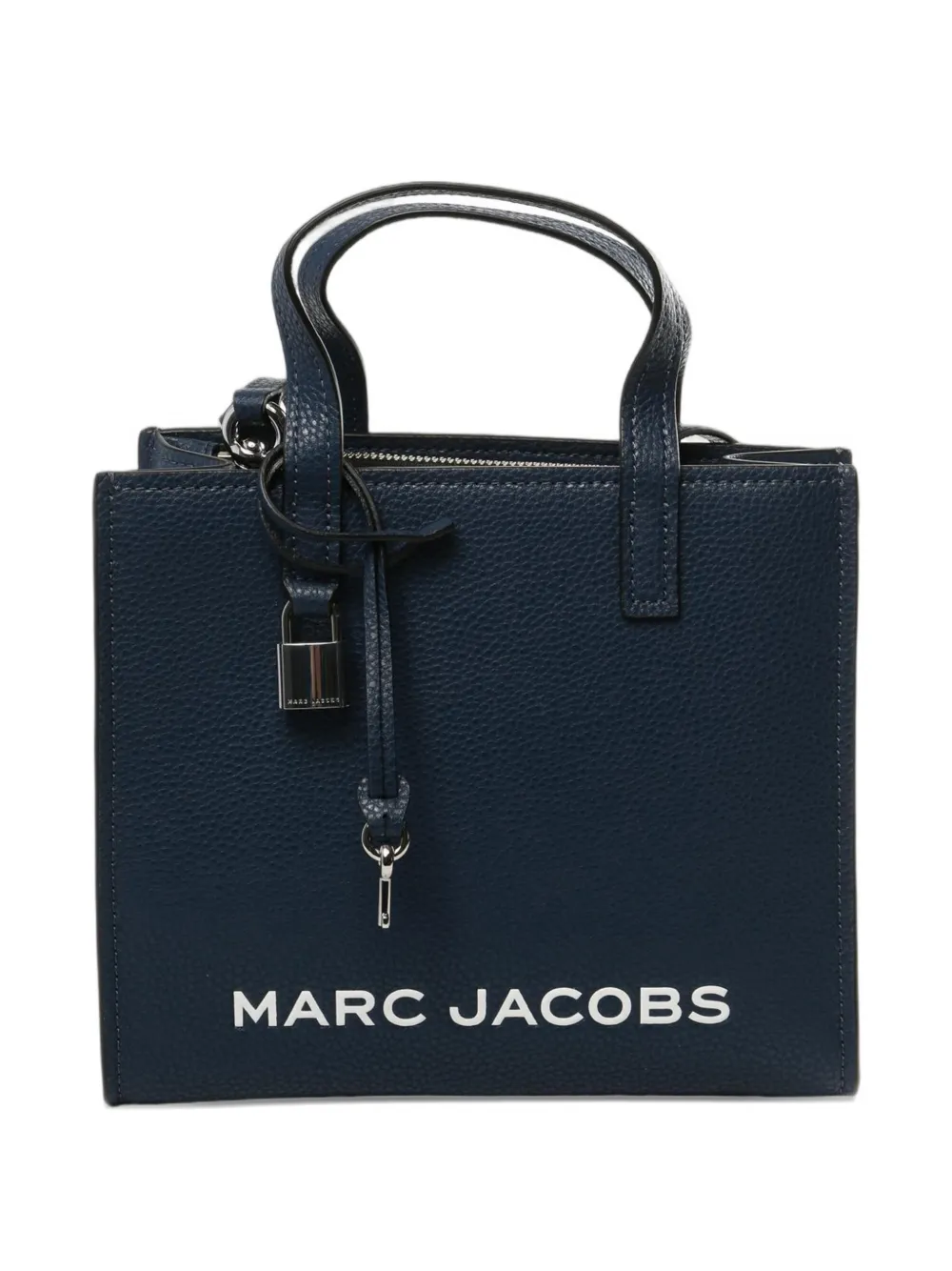Marc Jacobs Padlock-embellishment Tote Bag In Blue