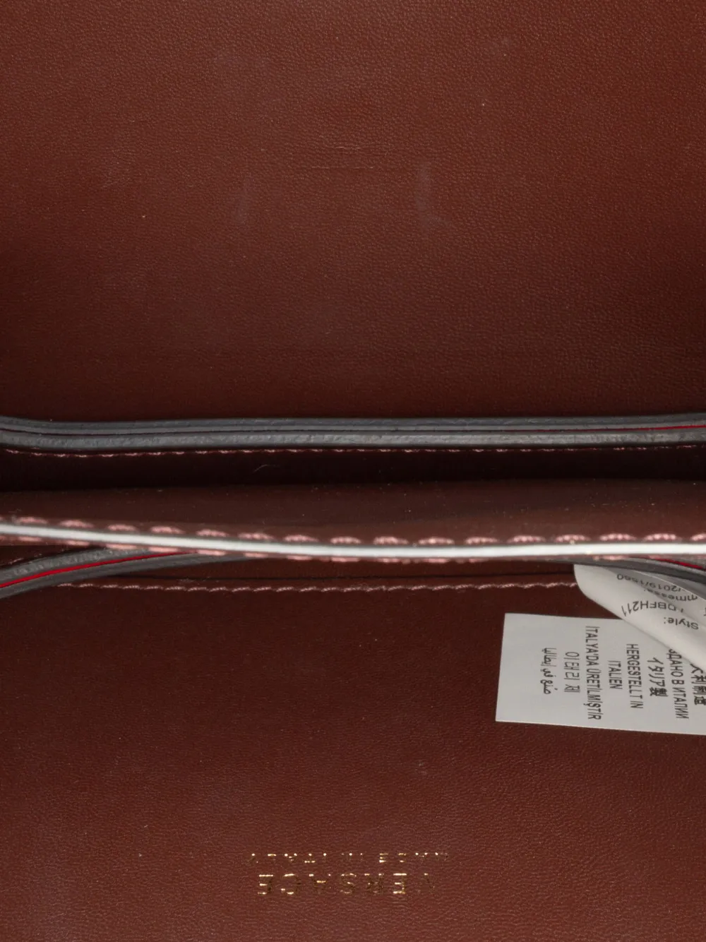 2021-2025 Small Leather Virtus Top Handle Flap Satchel