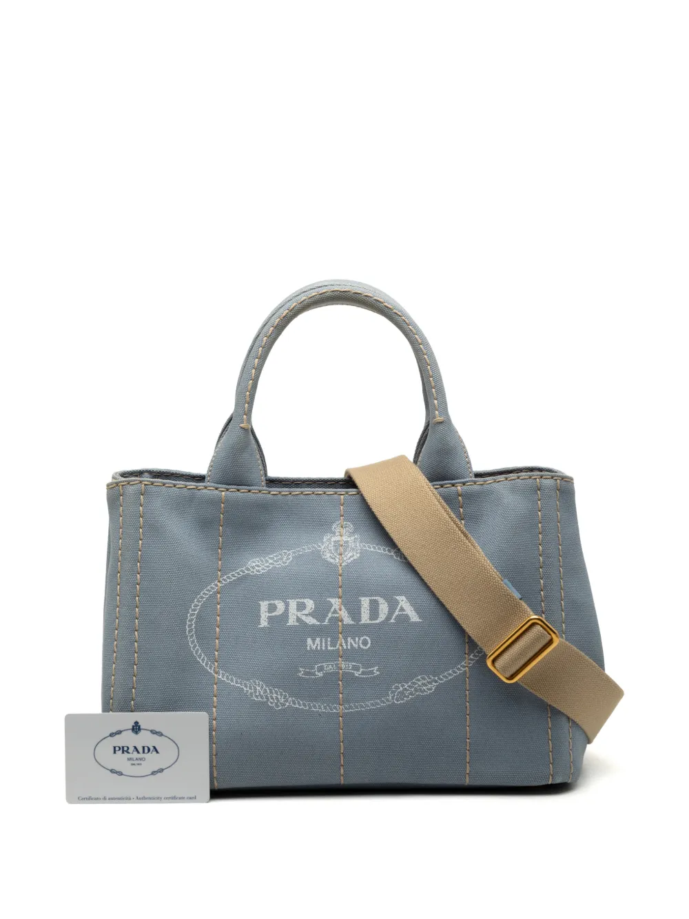 2010-2025 Small Canvas Canapa Logo Satchel