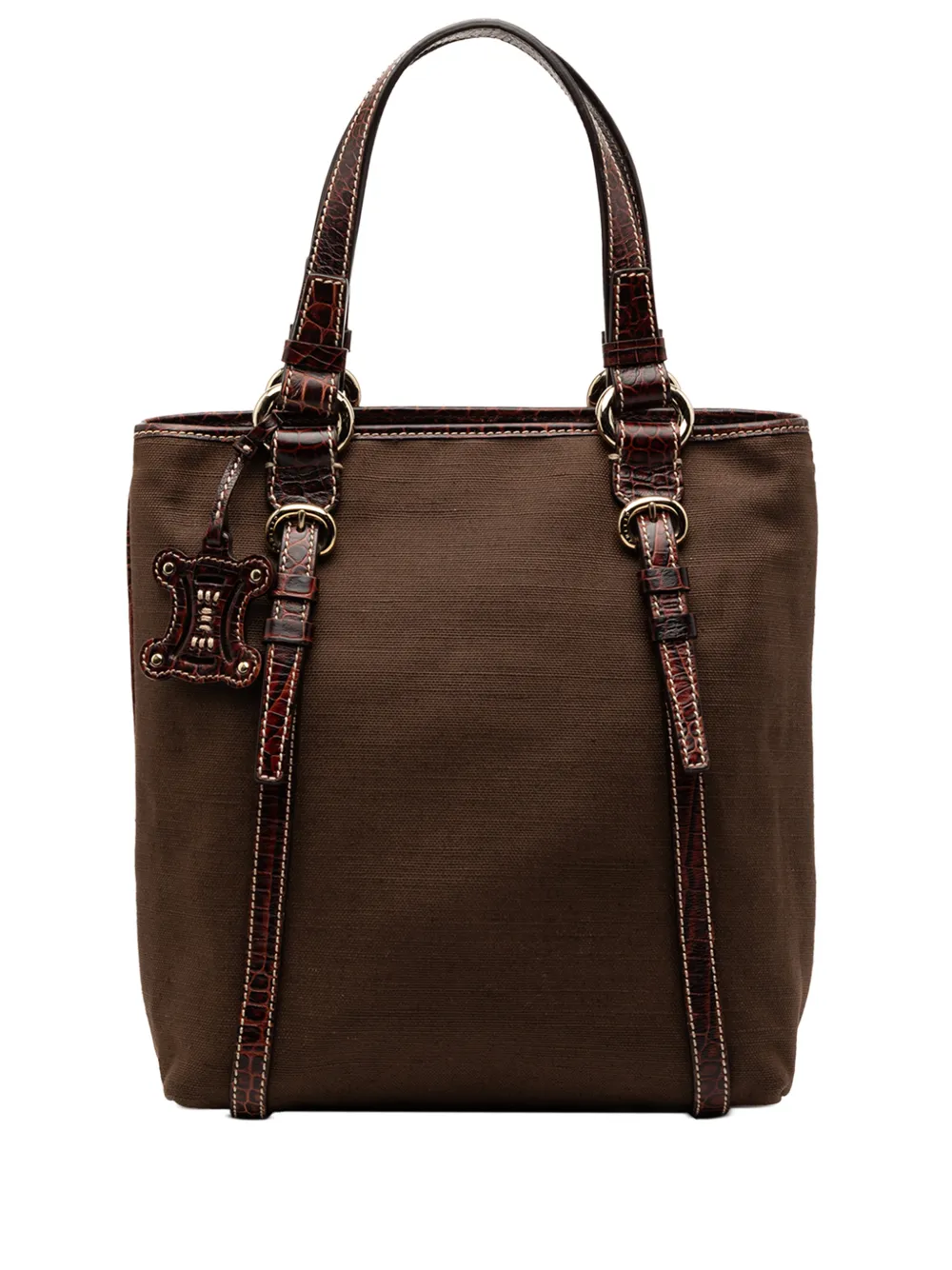 Celine Pre-Owned 2007 Canvas tote bag - Marrone