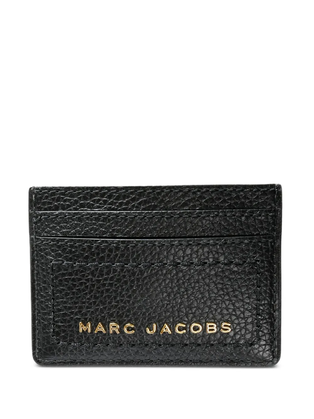 Marc Jacobs logo-lettering card holder - Nero