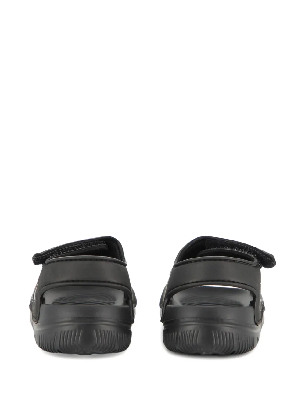 BOSS Kidswear aqua slide sandals Zwart