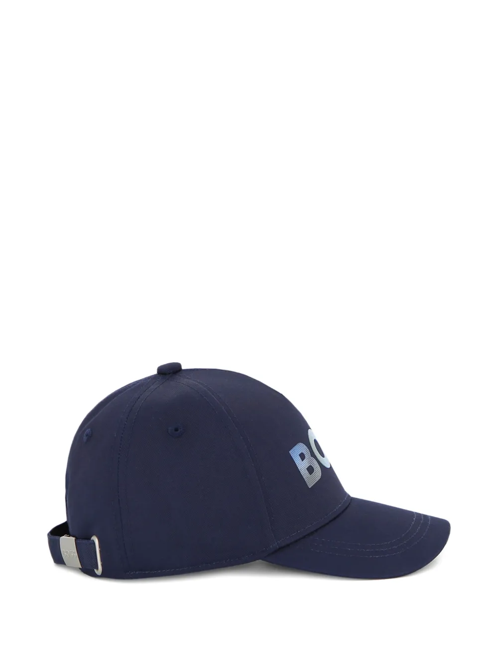 BOSS Kidswear Pet met logoprint Blauw