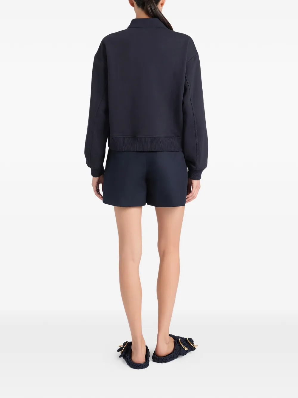 Ports 1961 Verfraaide polotop Blauw