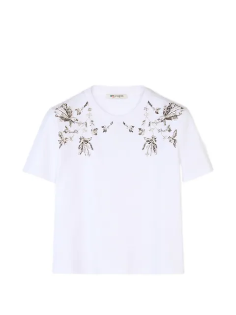 Ports 1961 embellished T-shirt