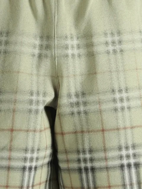 Burberry tartan-pattern elasticated shorts