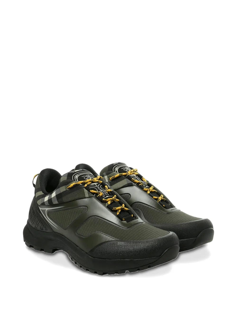 Burberry Discover sneakers Groen