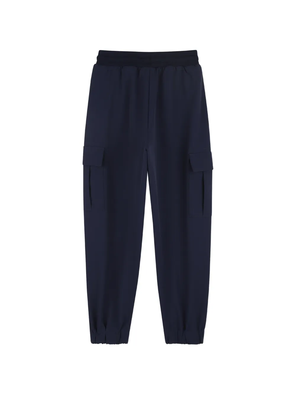  Boss Kidswear Cargo Drawstring Trousers - Blue 
