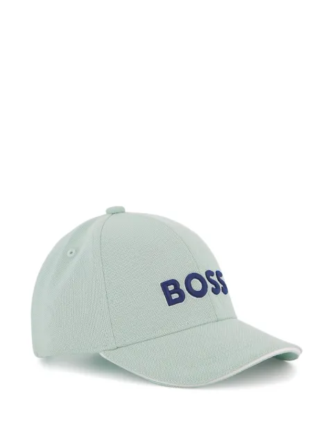 BOSS Kidswear logo-embroidered cap