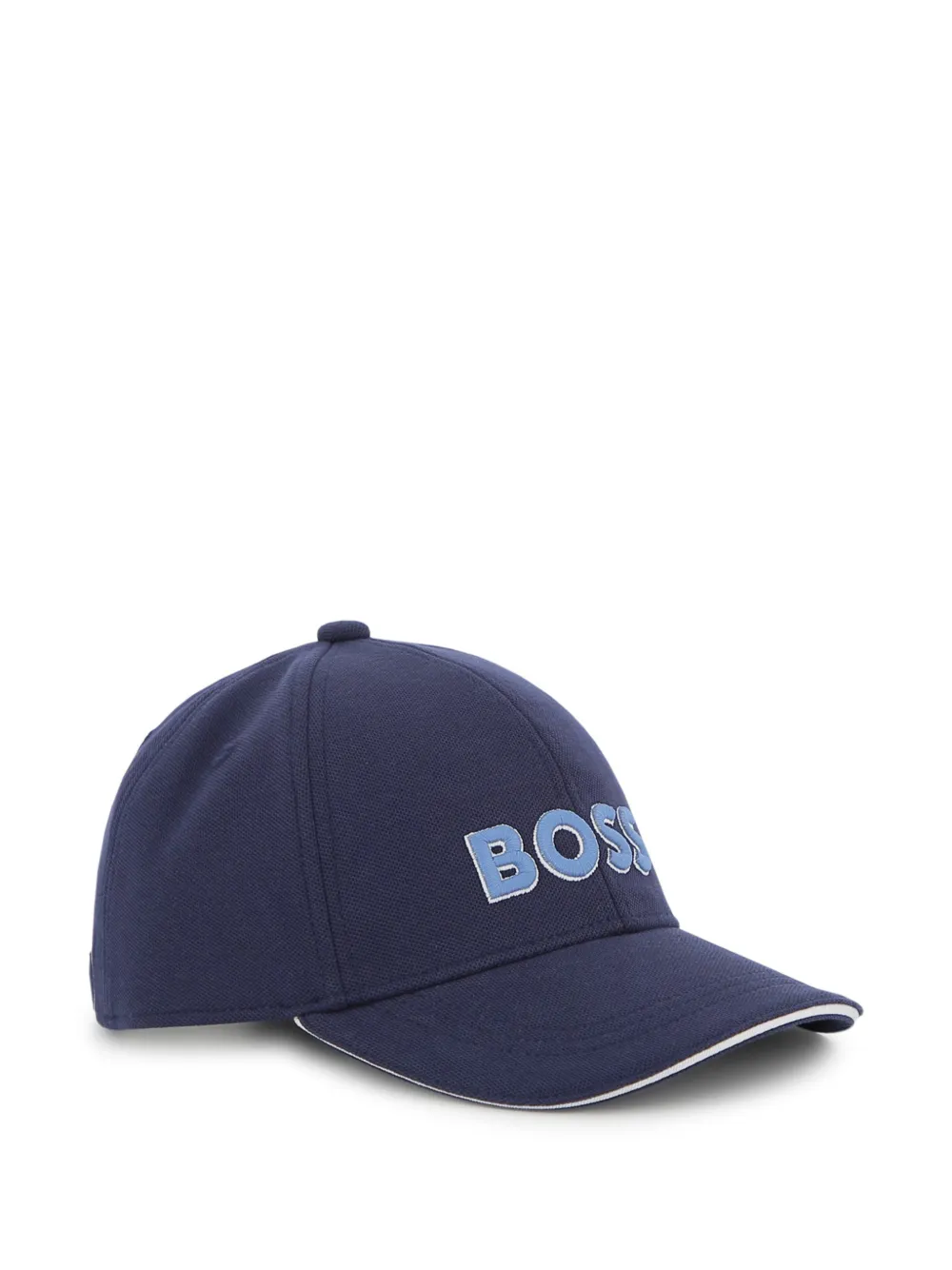 BOSS Kidswear embroidered logo cap - Blau
