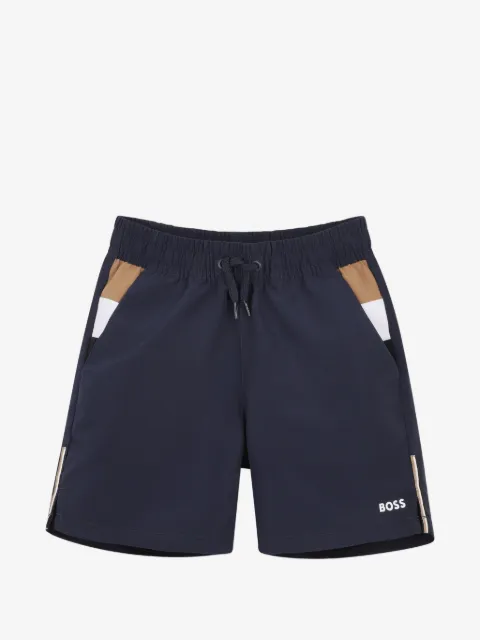 BOSS Kidswear badeshorts med snoretræk