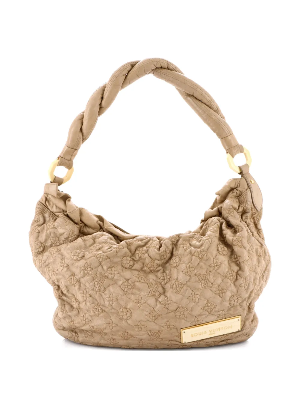 Louis Vuitton Pre-Owned Olympe Nimbus Handbag Limited Edition Monogram Lambskin PM hobo bag - Toni neutri