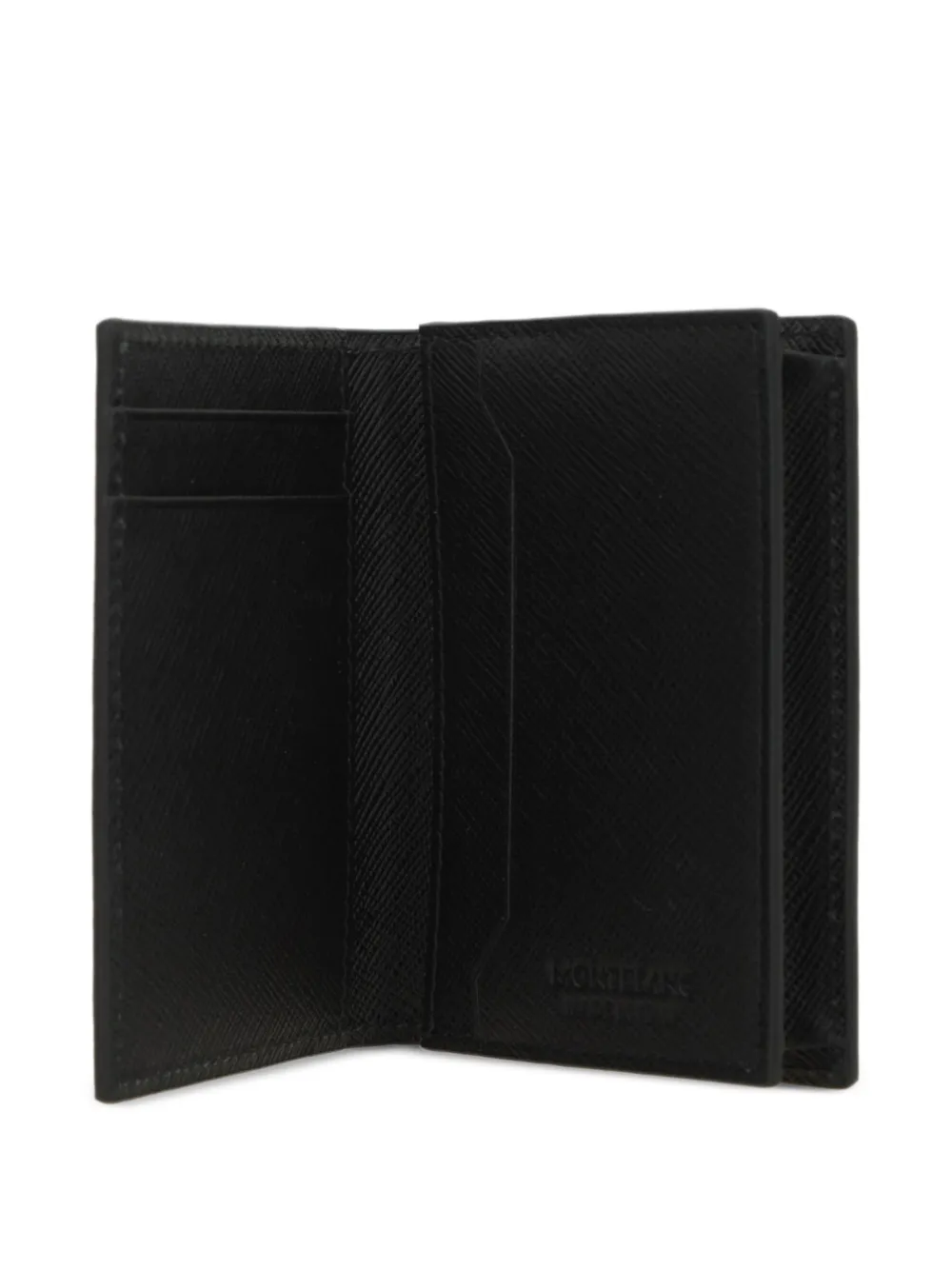  Montblanc Logo-plaque Wallet - Black 