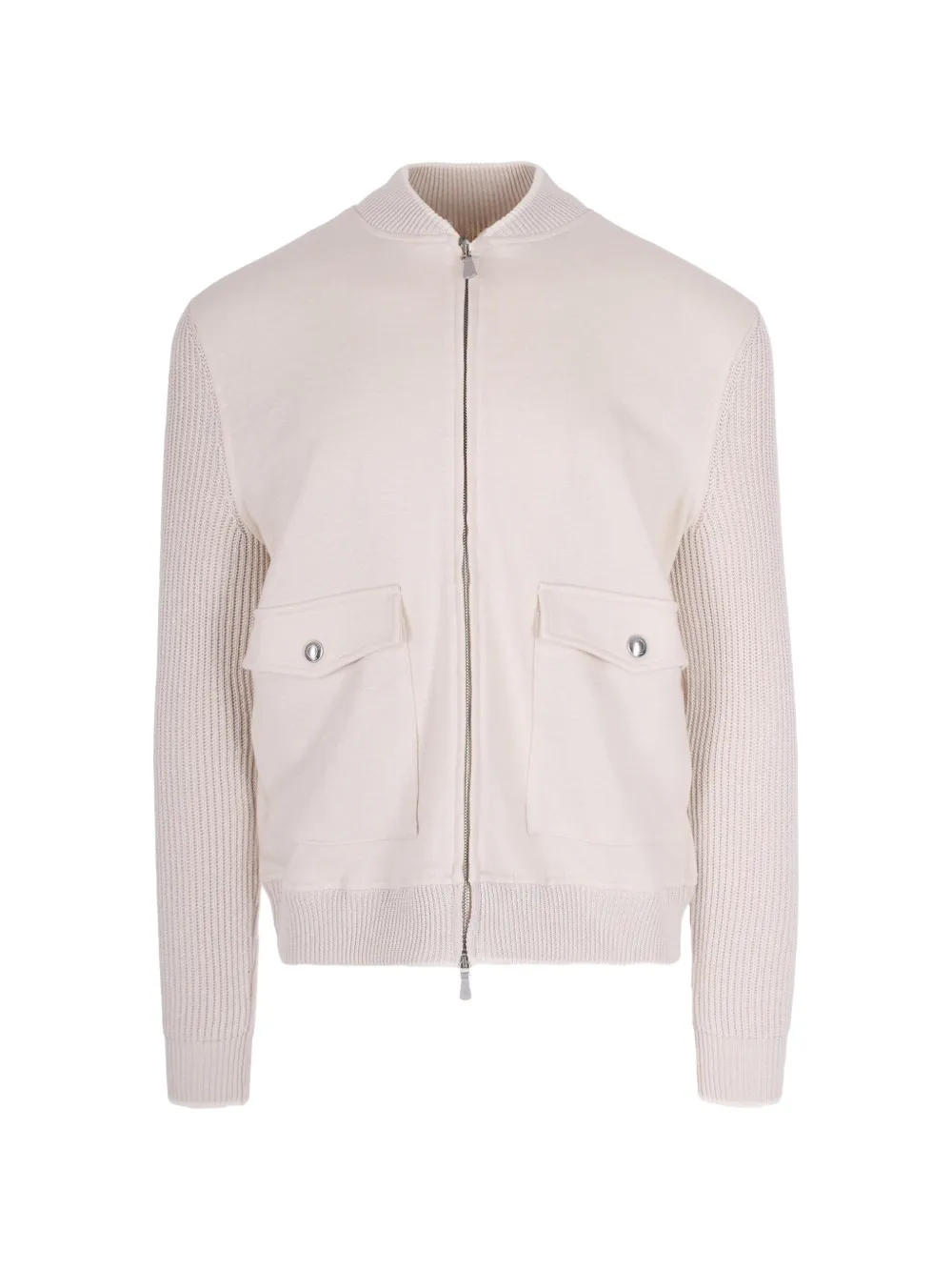 Eleventy patch pocket ribbed jacket | neutro | Image 1