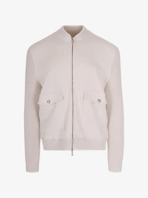 Eleventy Gerippter Cardigan