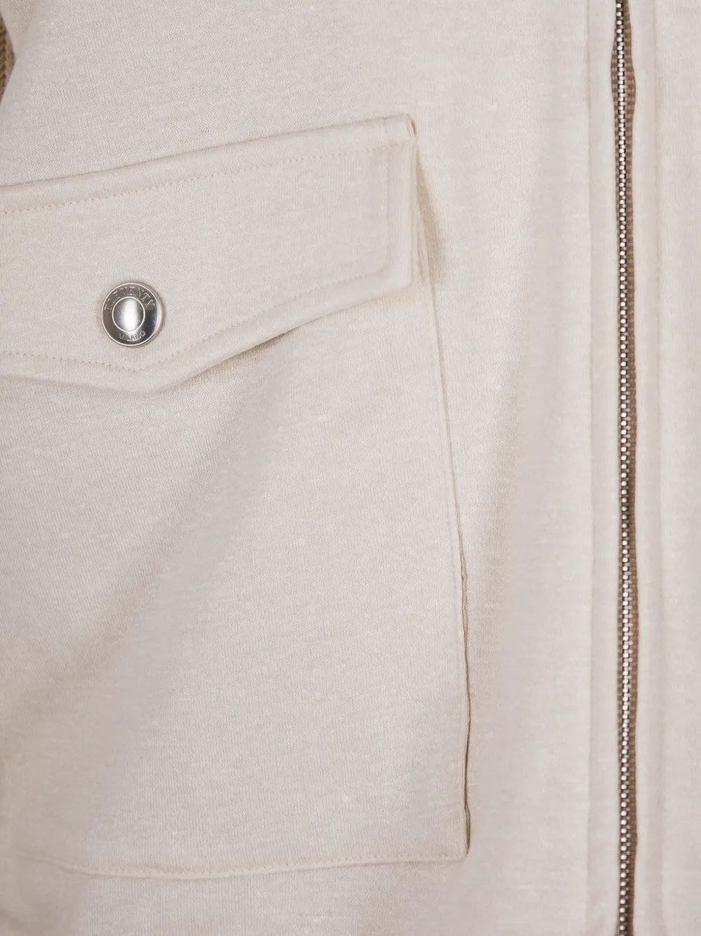 Patch Pocket Ribbed Jacket