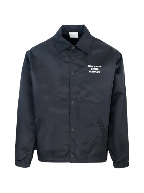 Drôle De Monsieur printed jacket