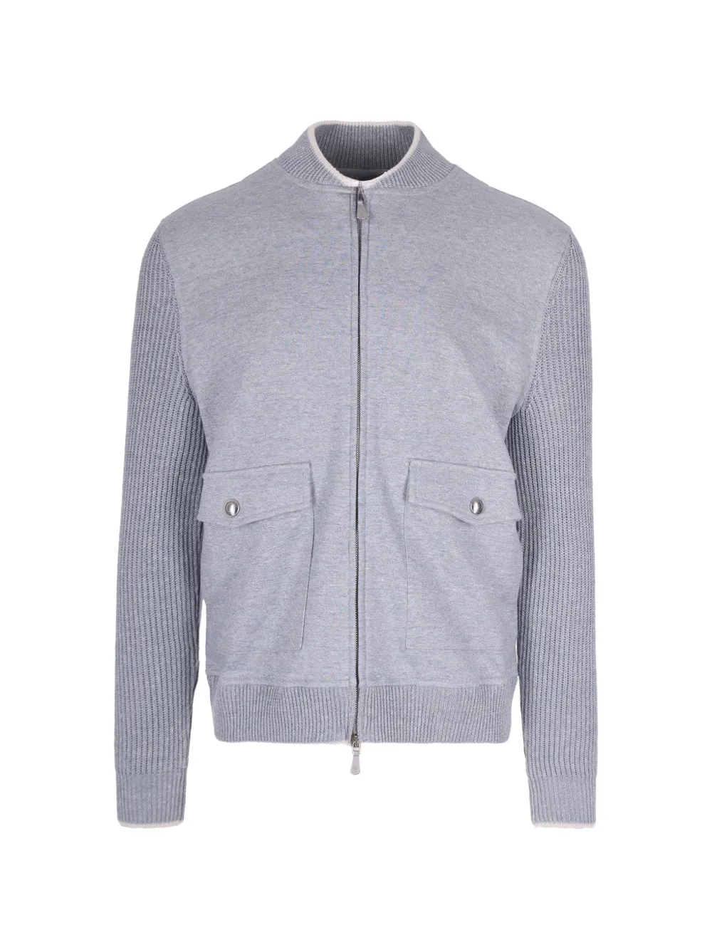 Eleventy flap-pocket jacket - Grigio