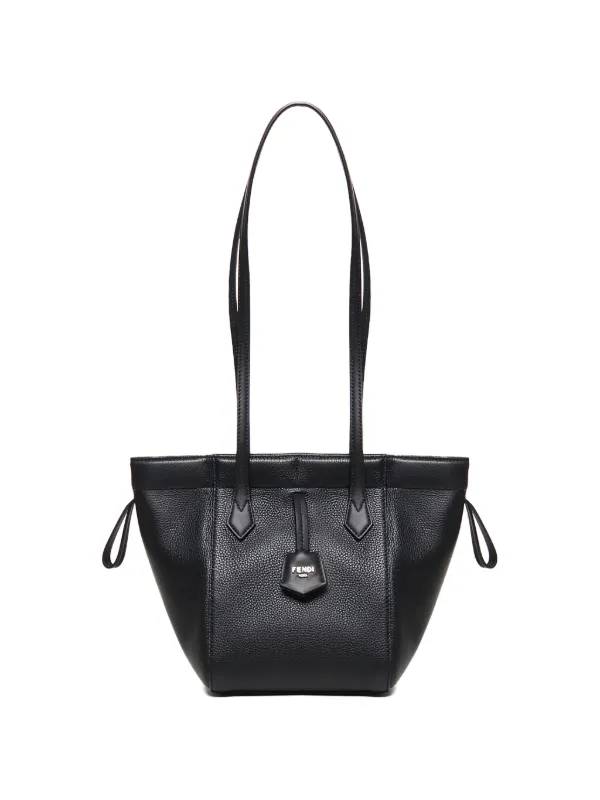 FENDI Mini Origami Tote Bag | Black | FARFETCH