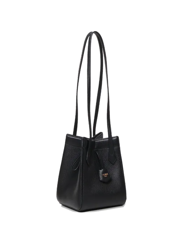 FENDI Mini Origami Tote Bag | Black | FARFETCH