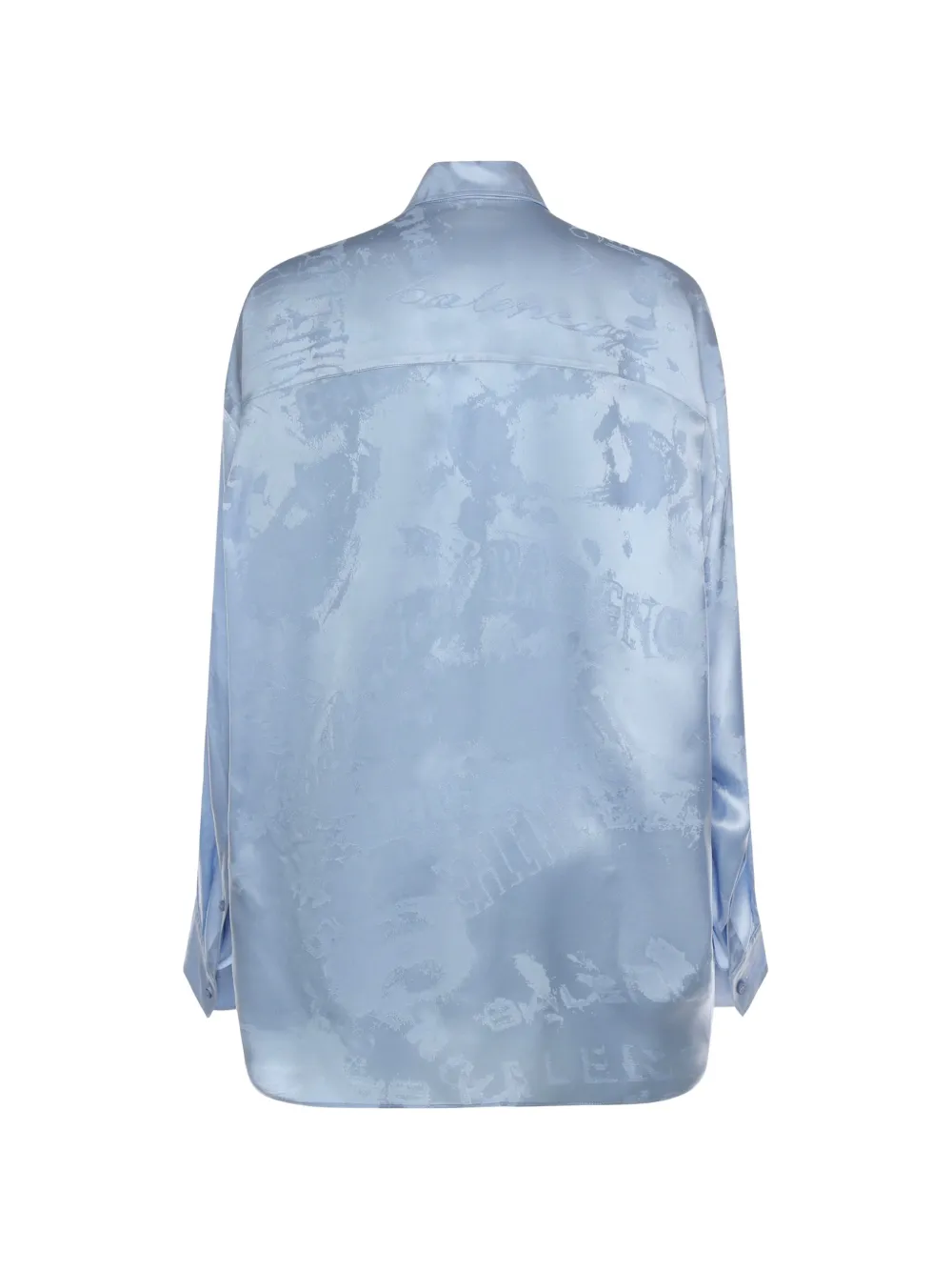 Balenciaga Zijden blouse Blauw