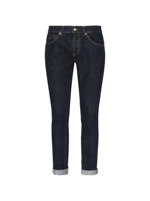 DONDUP five-pockets cuffed jeans