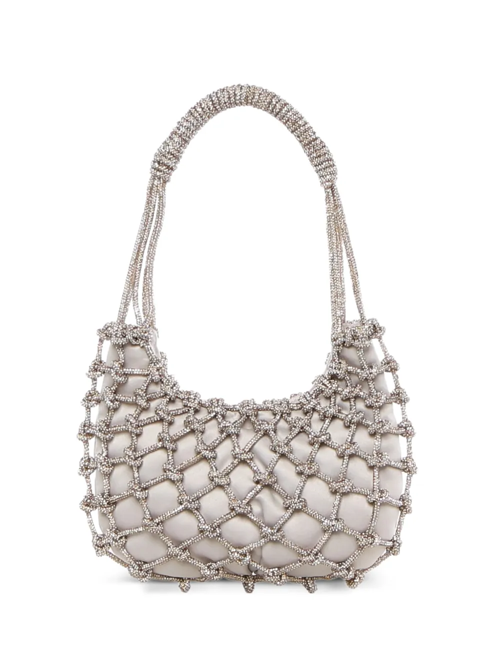 Rosantica mini Nodi crystal-embellished shoulder bag - Toni neutri