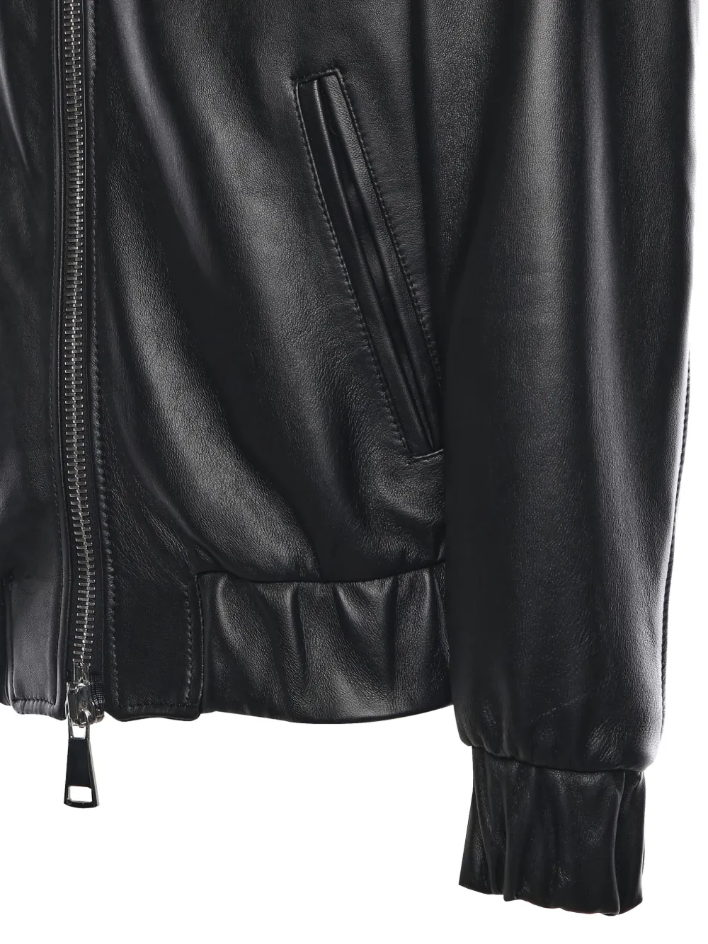 Zipped Nappa Jacket