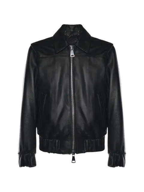 Giuliano Galiano zipped nappa jacket