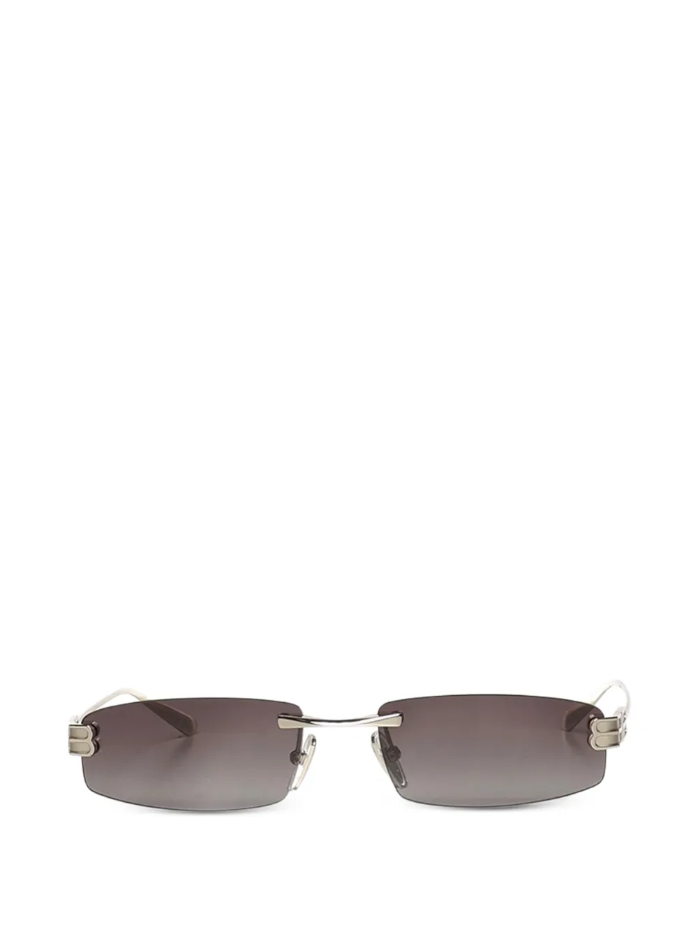 Balenciaga Gossip rectangle sunglasses - Oro