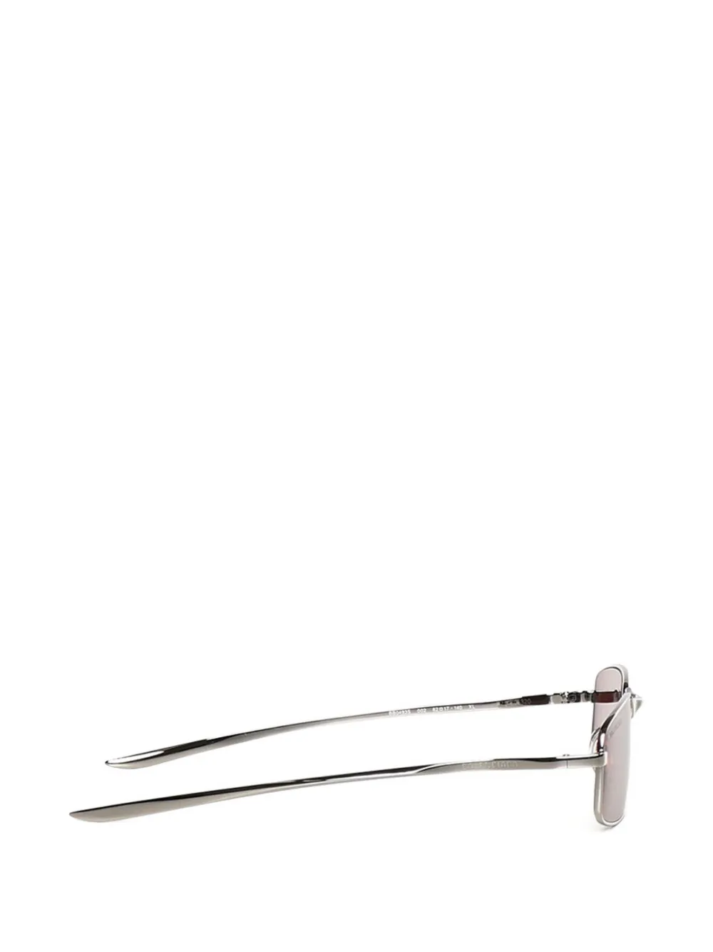  Balenciaga Rectangle-frame Sunglasses - Silver 