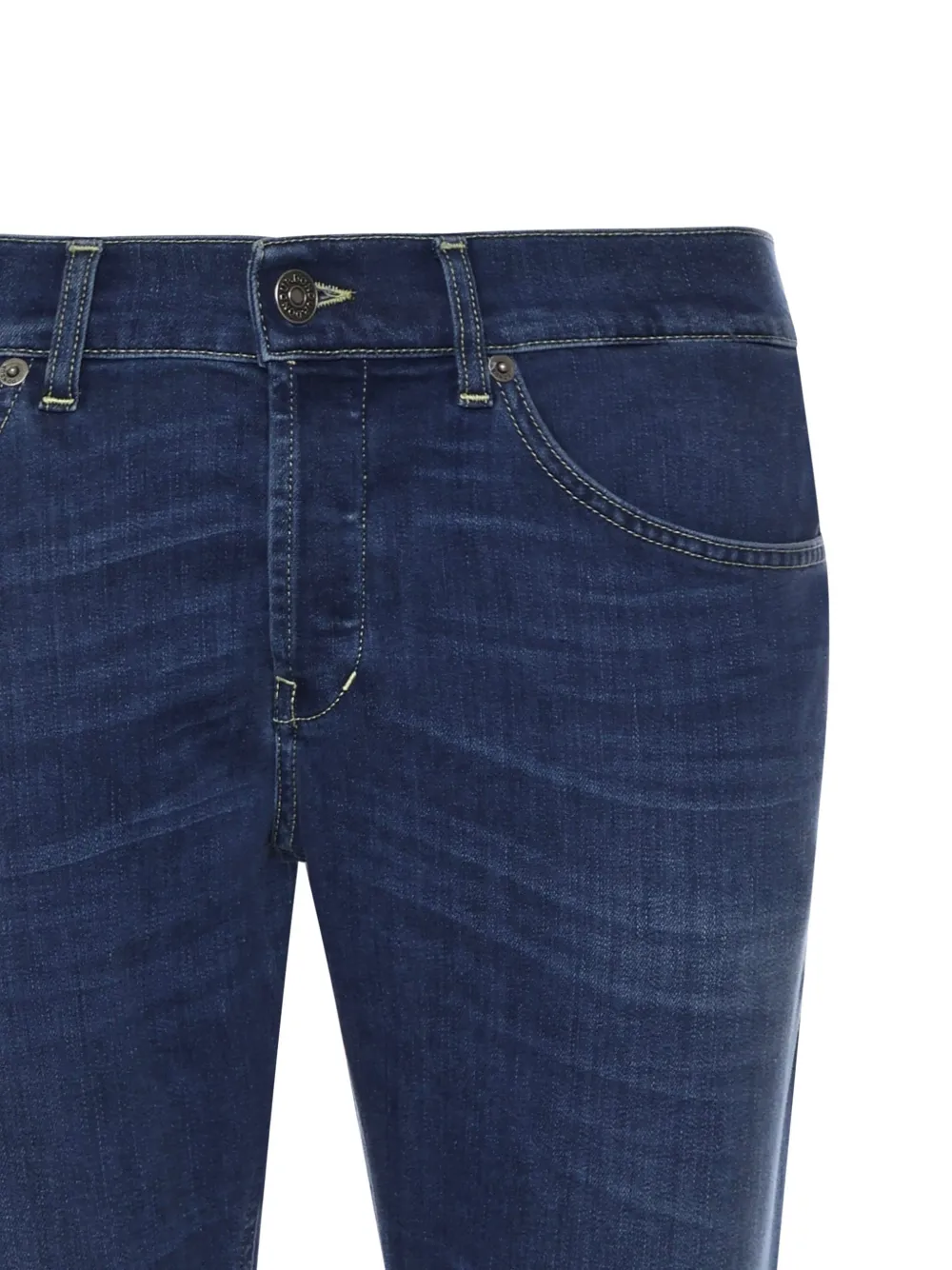 DONDUP Jeans met contrasterende stiksels Blauw