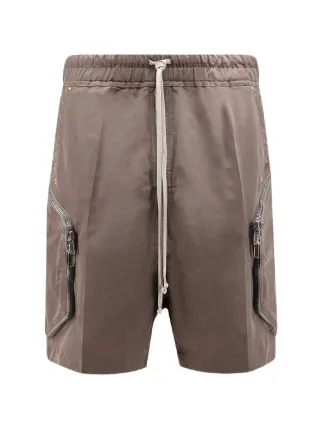 Rick Owens ジップポケット ショートパンツ | ブラウン | FARFETCH JP