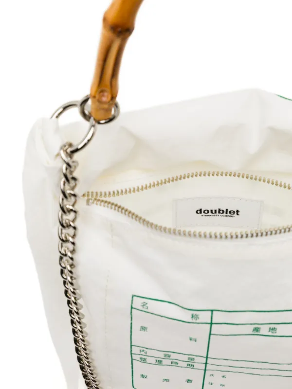 Doublet Rice Tote Bag | White | FARFETCH