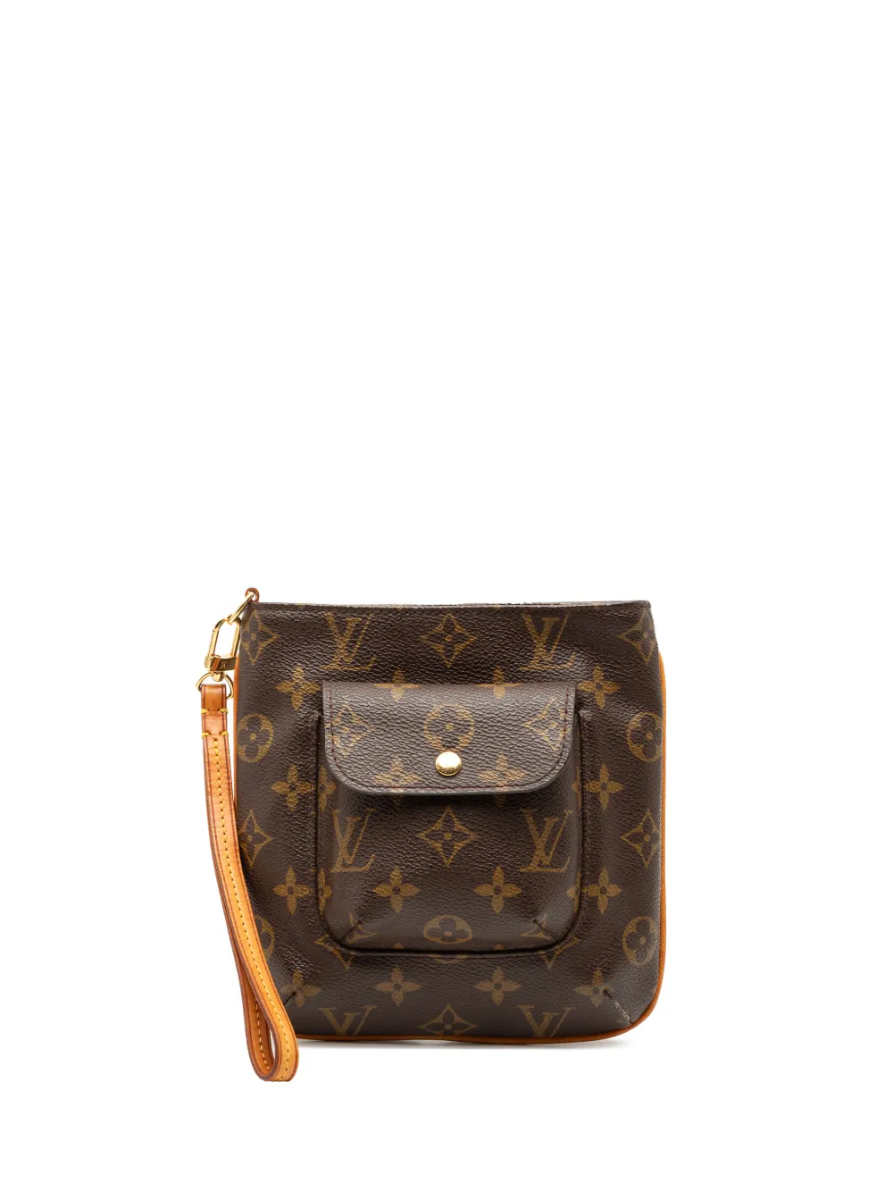 Louis Vuitton Pre-Owned 2002 Monogram Partition clutch bag - Marrone