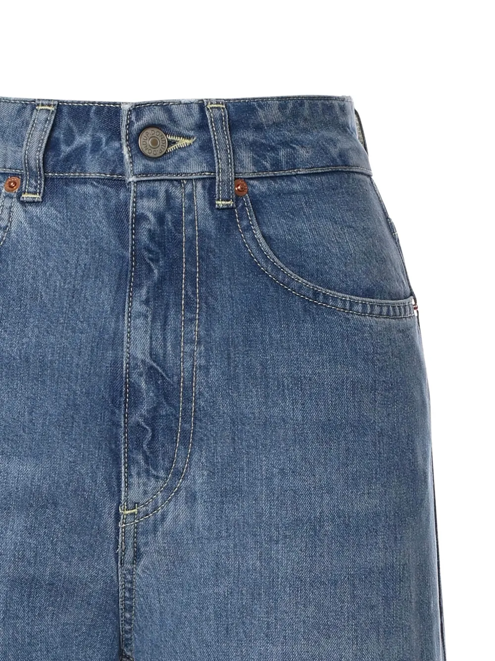 DONDUP Jeans met vervaagd effect Blauw