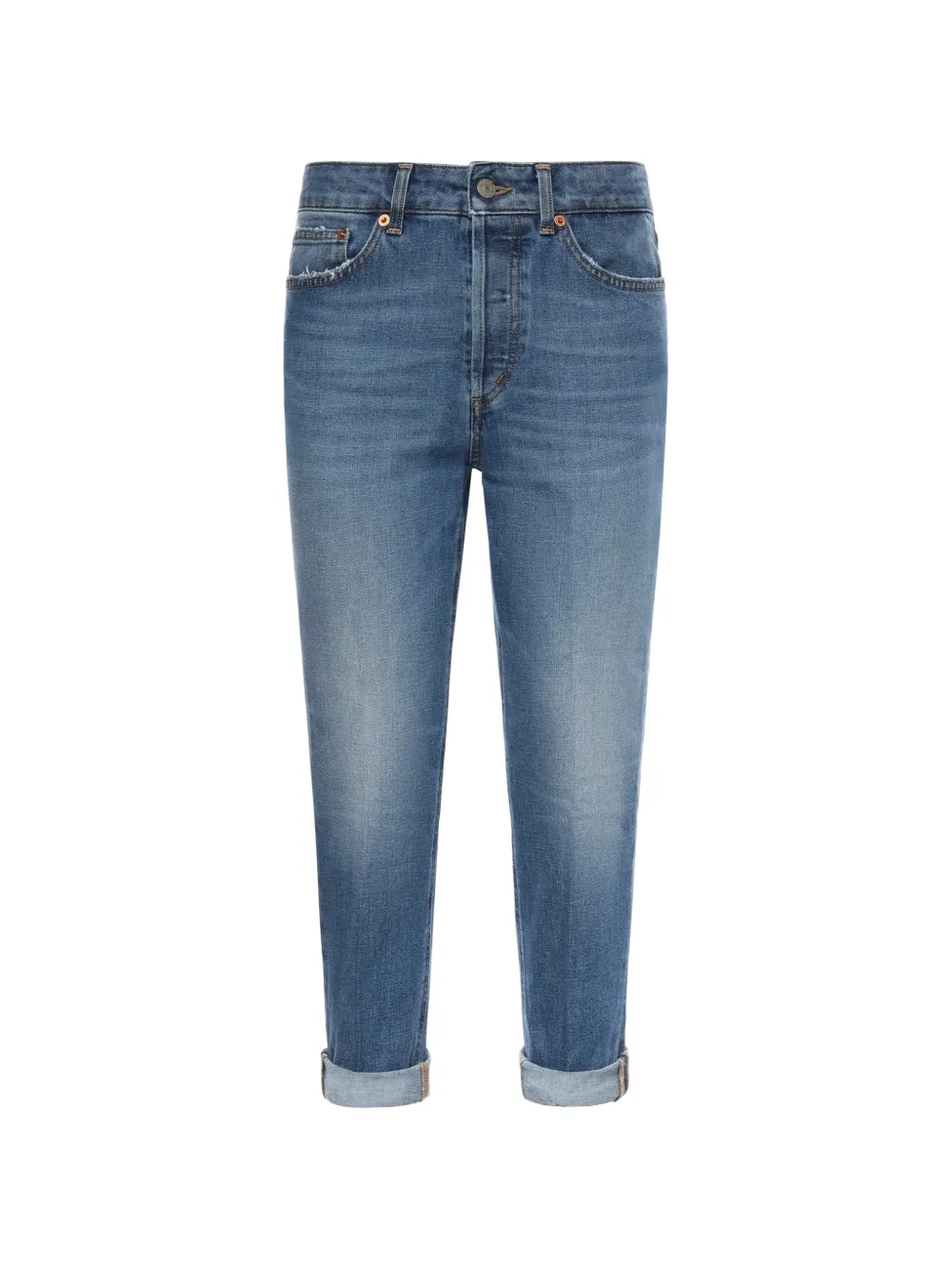 DONDUP buttoned jeans - Blu