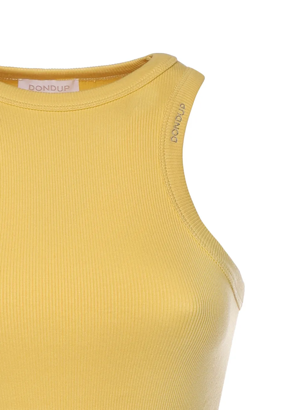  Dondup Ribbed Tank Top - Yellow 