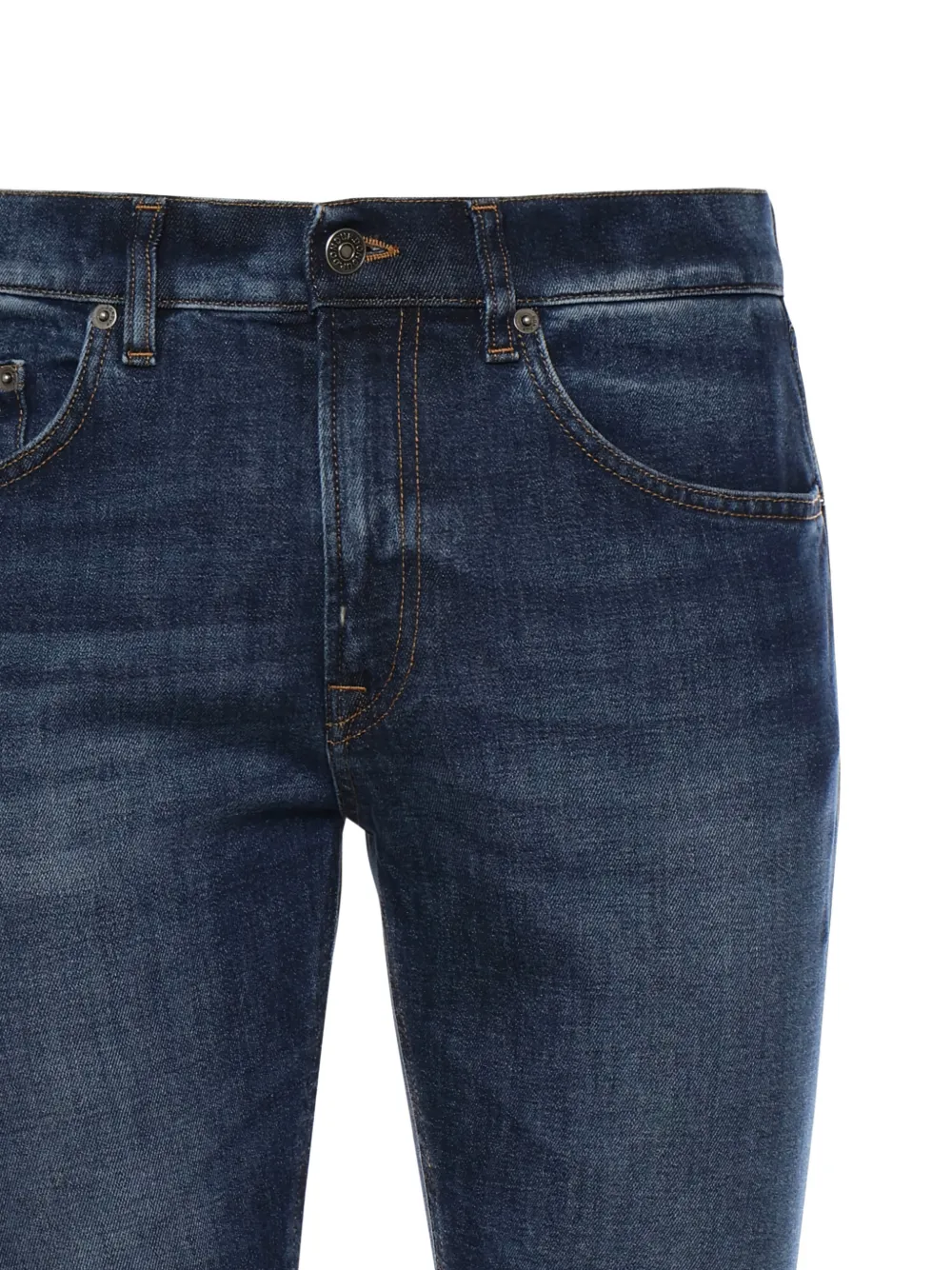  Dondup Belt Loops Slim Jeans - Blue 