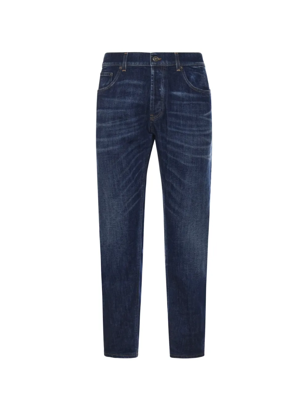 DONDUP contrast-stitching jeans - Blau