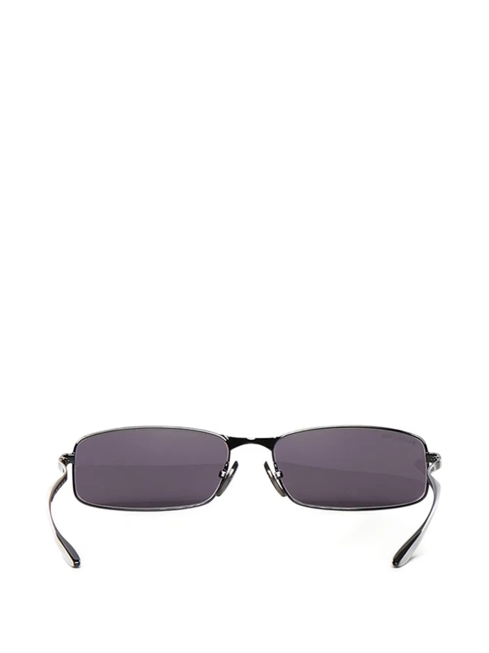  Balenciaga Rectangle-frame Sunglasses - Black 