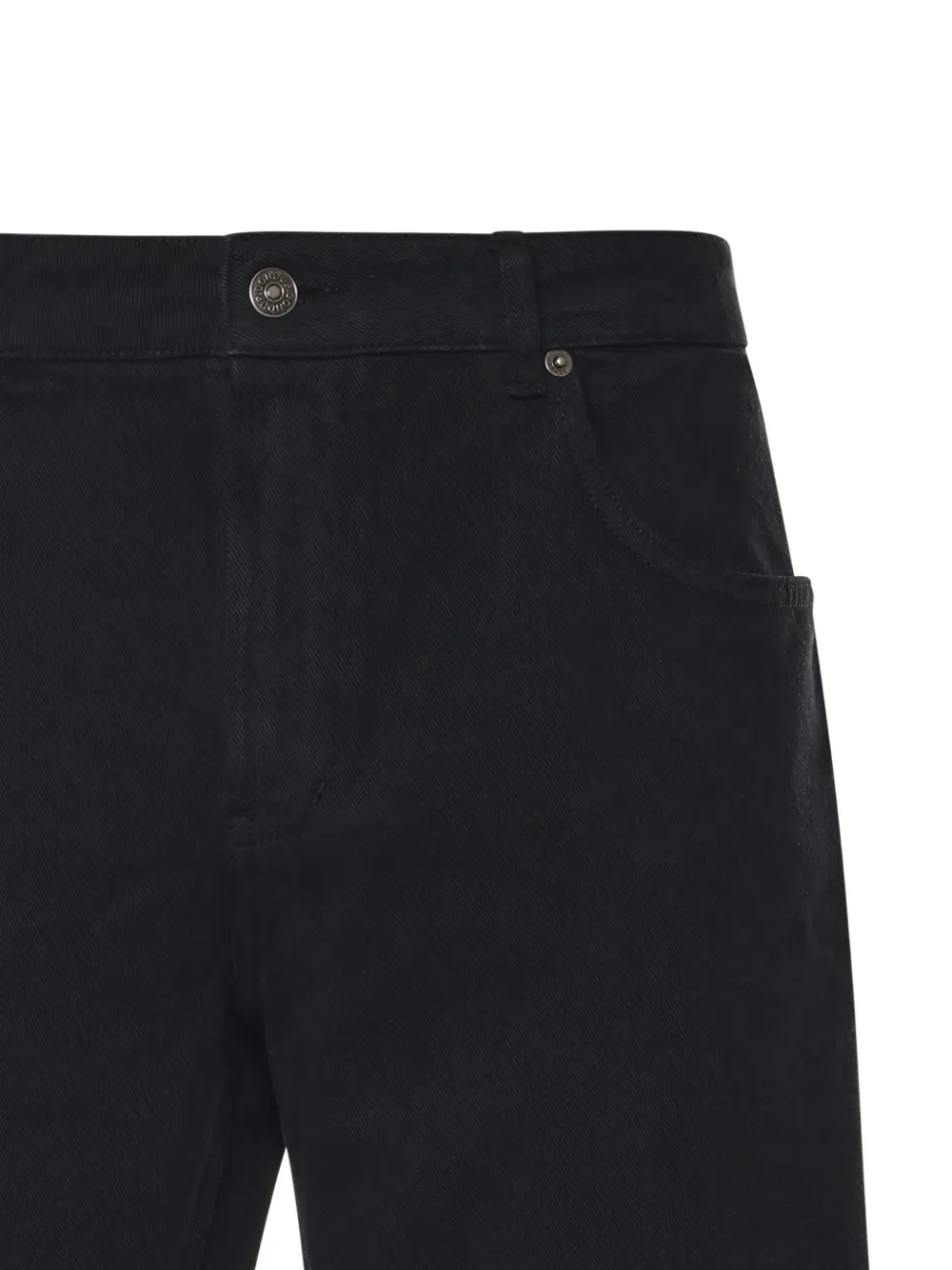 DONDUP Denim shorts met zak Zwart